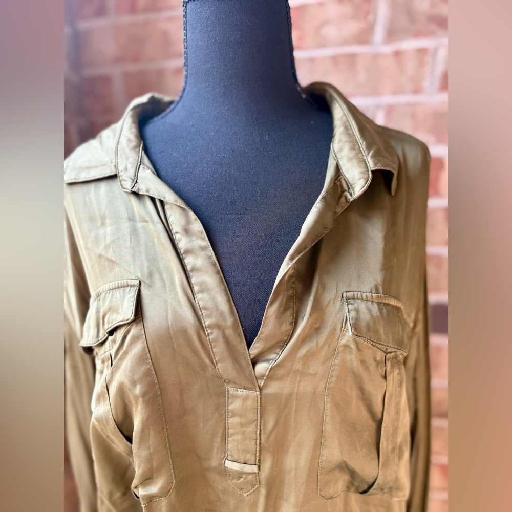 Anthropologie Green and Purple Blouses - Bundle - Picture 9 of 16